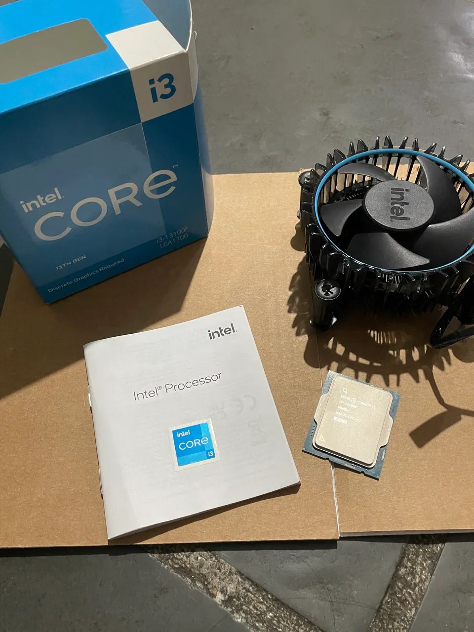 Processador I3-13100f 3.40ghz/4.50Ghz turbo