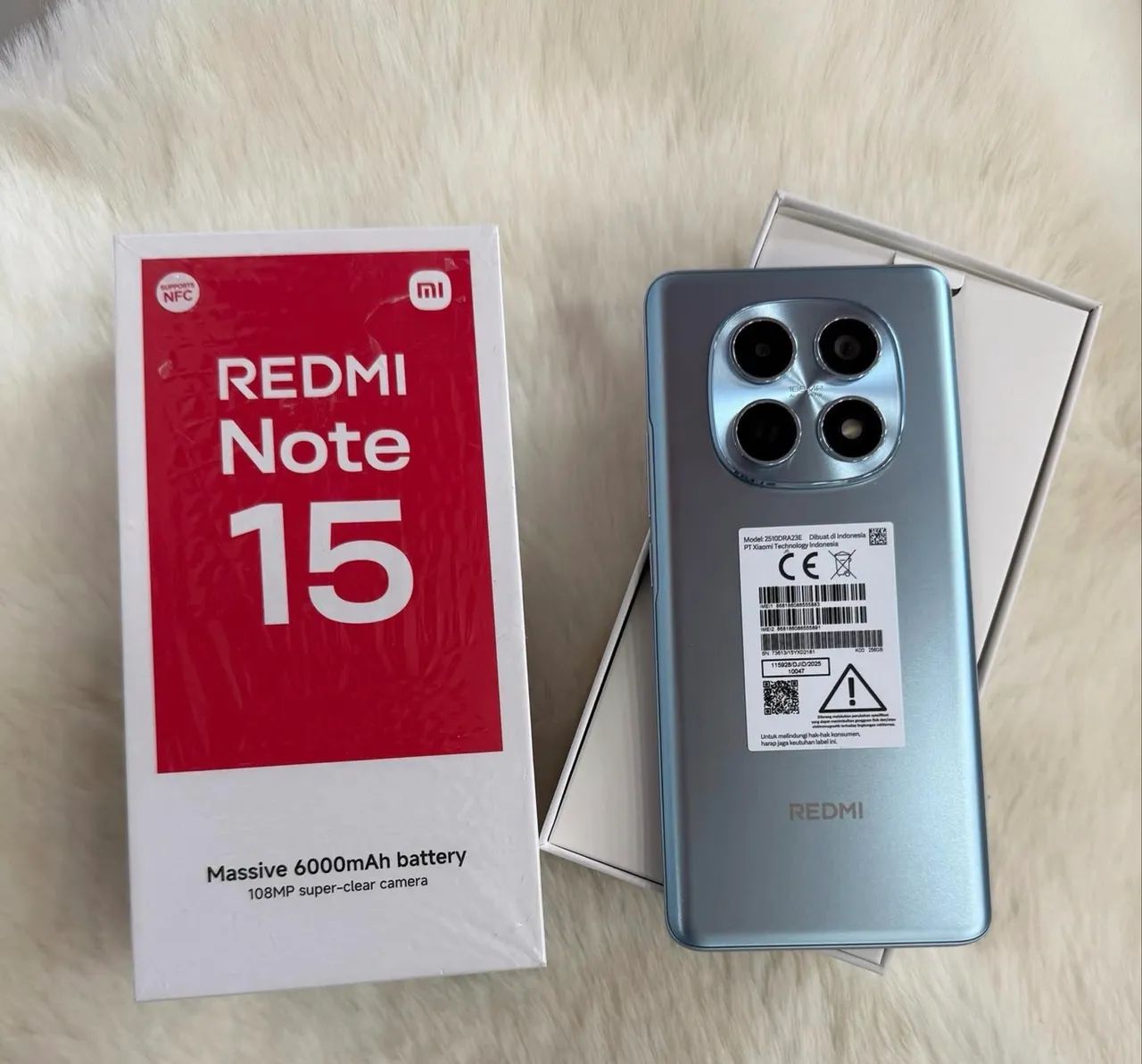 Celular Xiaomi Redmi Note 15 Azul Global 256GB  - Foto 3