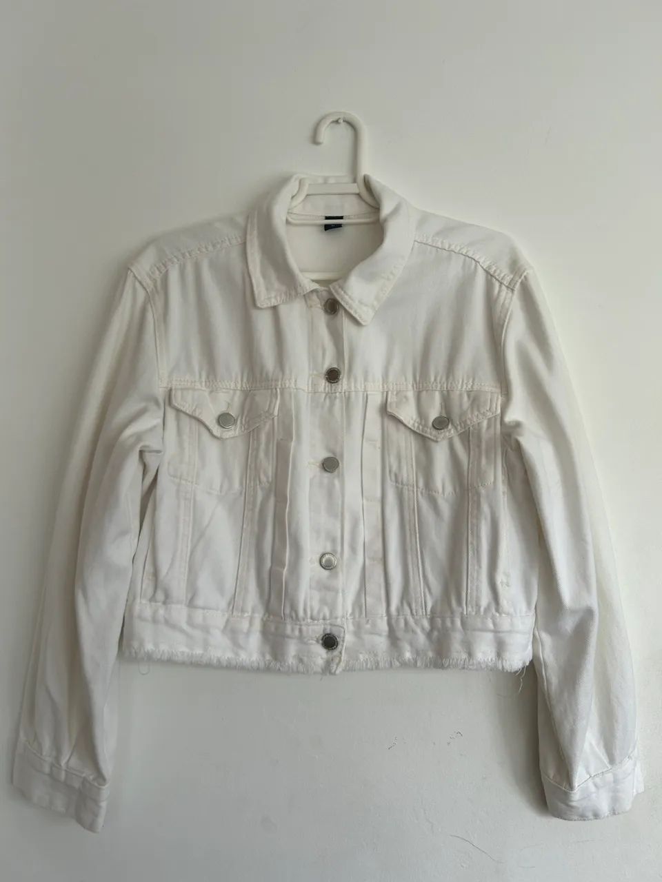 Jaqueta jeans branca - Foto 2