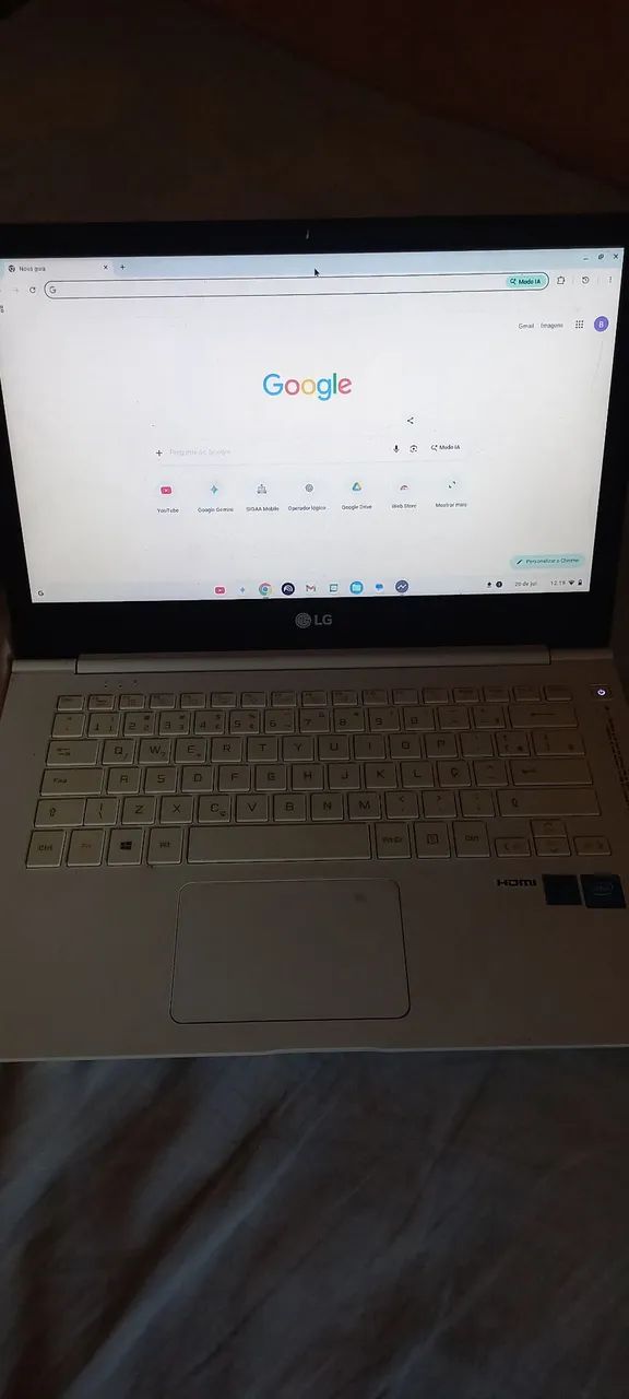 Venda de notebook.
