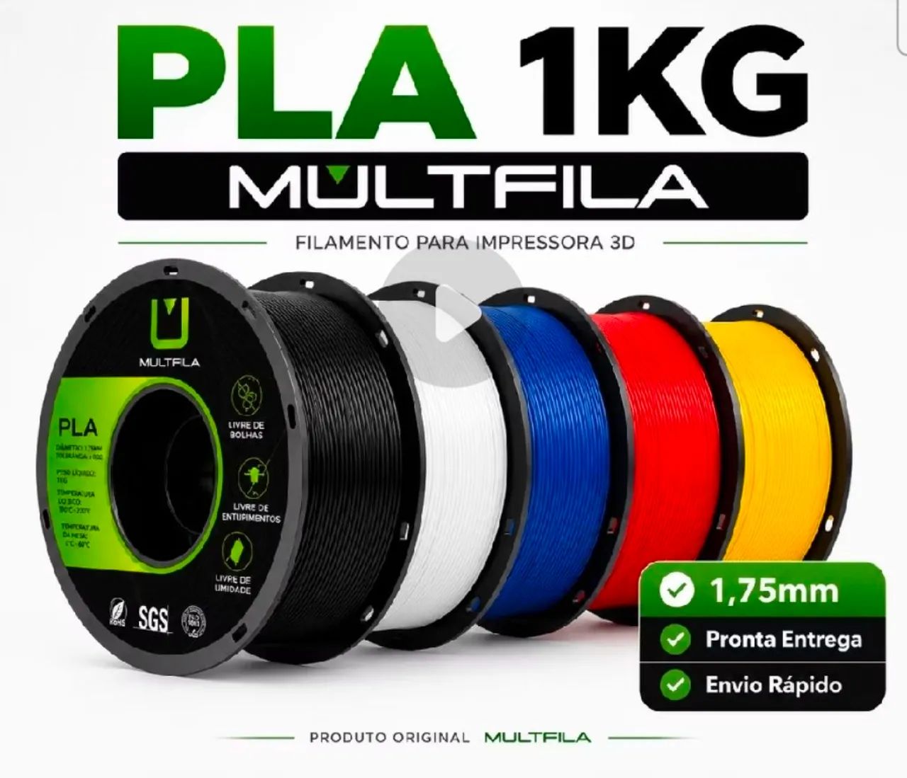 Filamento pla multfila