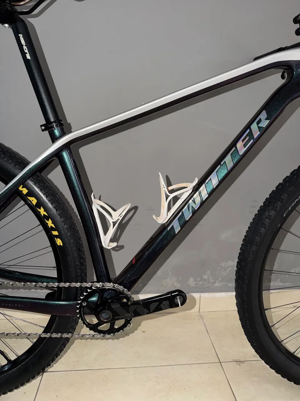 Bicicleta Twitter Carbono tamanho 19 - Foto 2