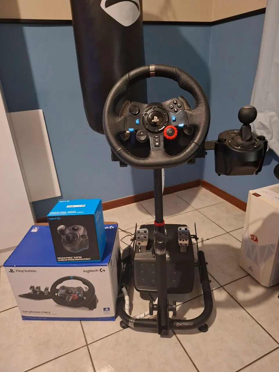 Logitech G29 + Cambio + Cockpit SPRO V3