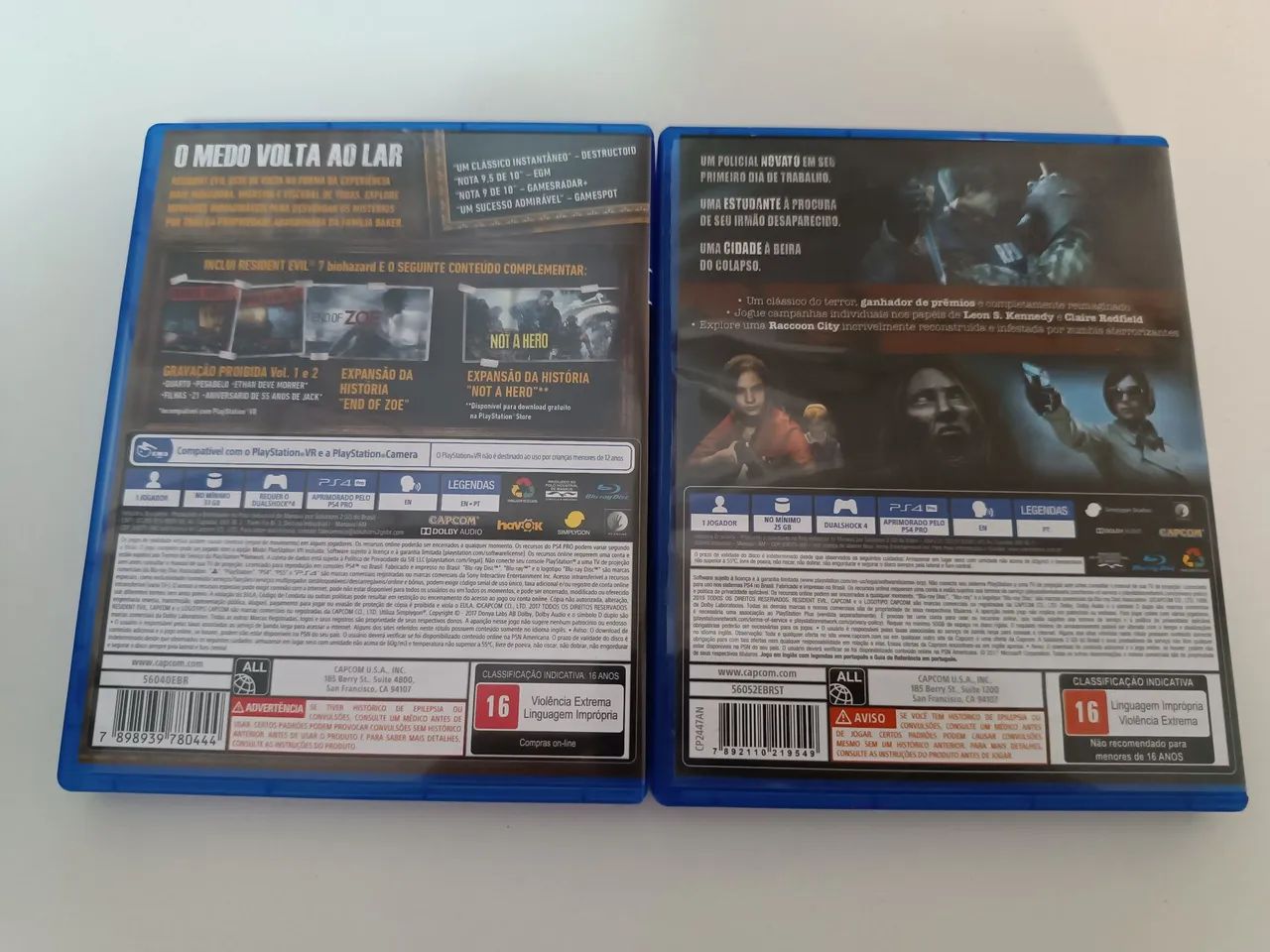 Resident evil 2 e 7 - PS4 - Foto 2