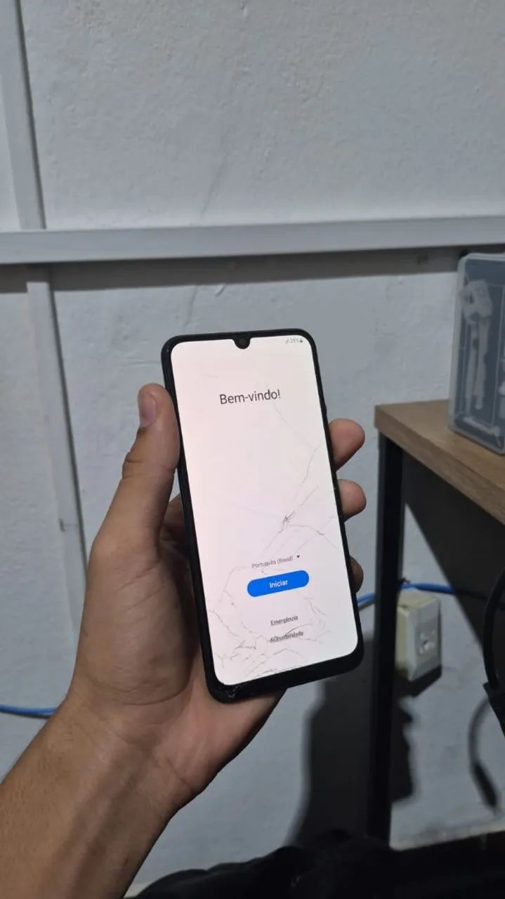Galaxy m21s (tela trincada) - Foto 2