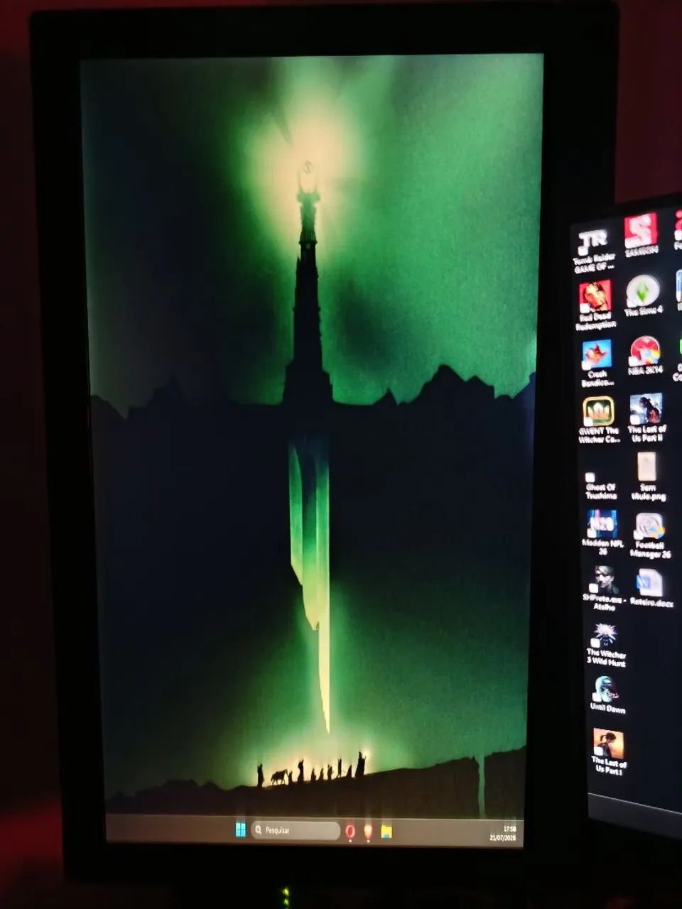 Monitor Widescreen 19'