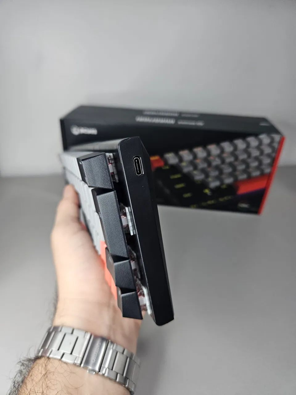 Teclado Gamer Mecânico 60% Switch Red - Foto 3