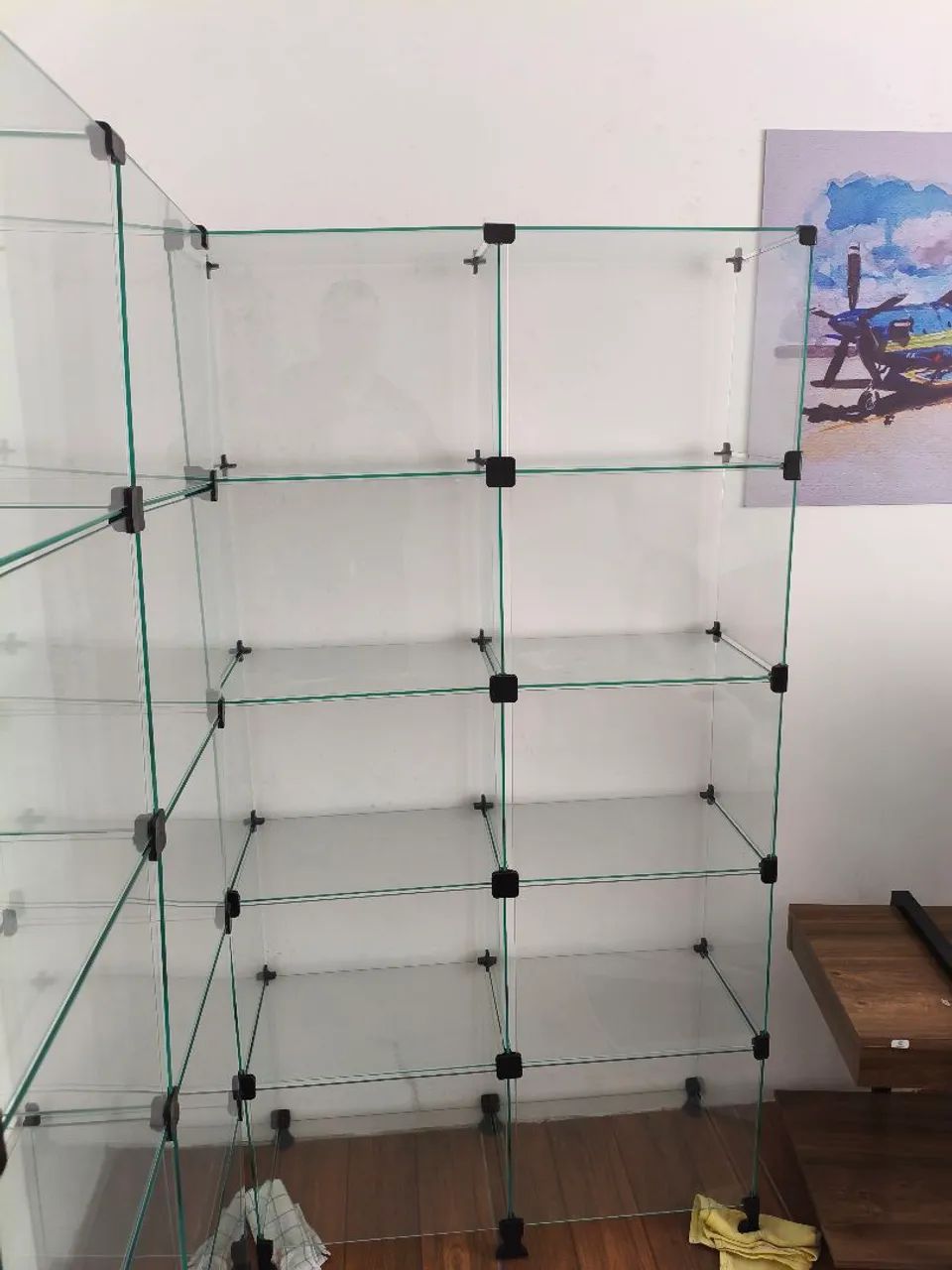 Estante de vidro (mostrador) - Foto 2