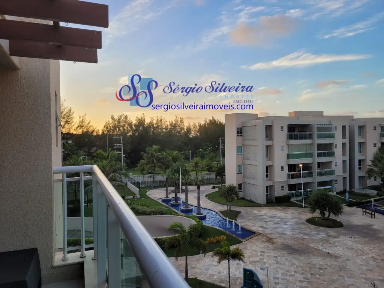 Apartamento mobiliado em Aquiraz Riviera beach place com  3 quartos - Foto 5
