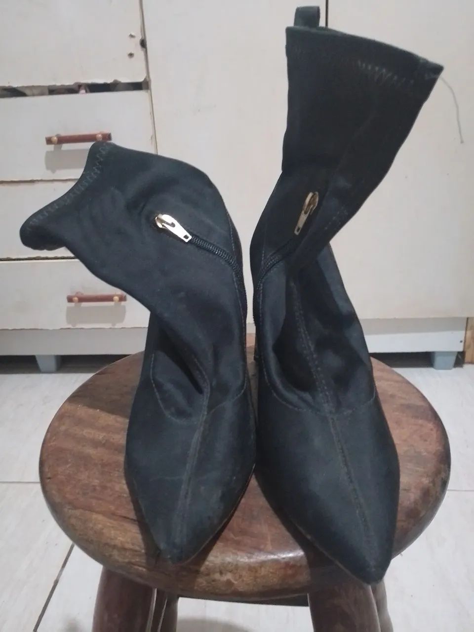 Bota de Salto Preta