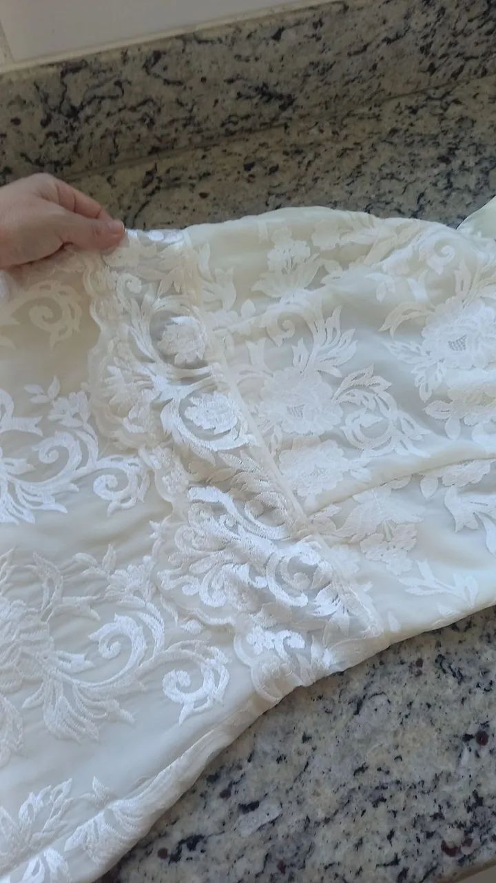Vestido Off todo de Renda da Mauy - Foto 5