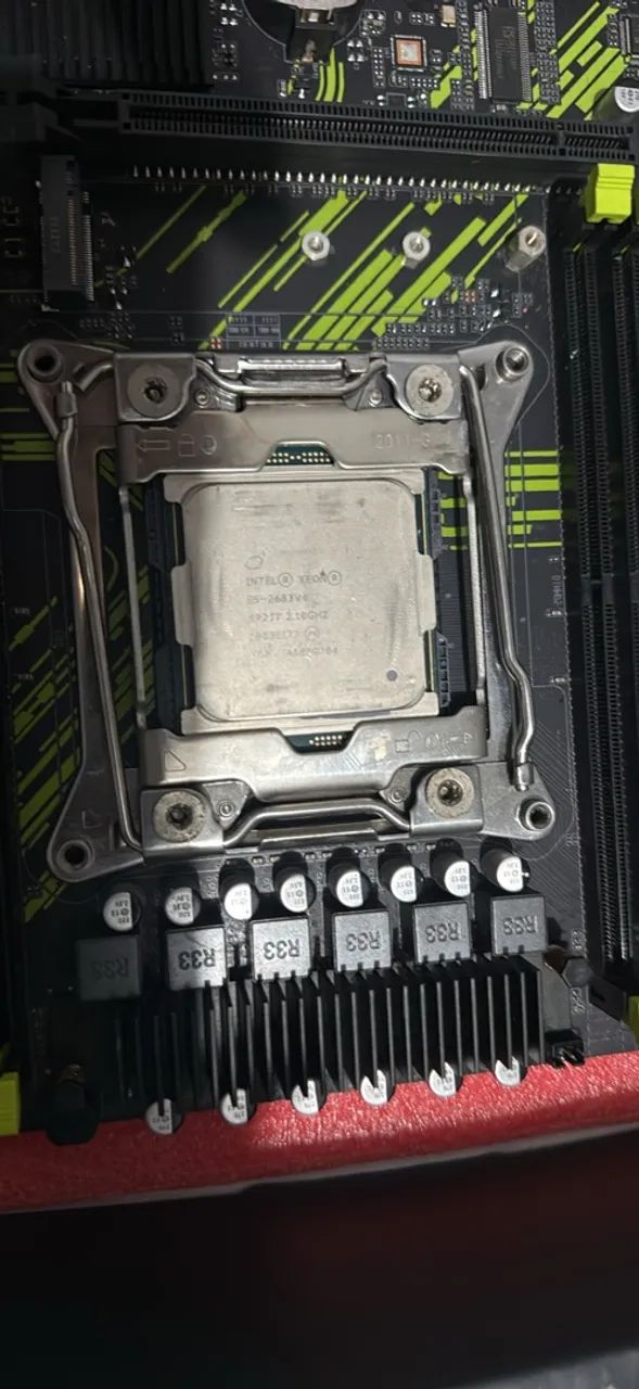 Placa mãe x99 processador 2680 v4 - Foto 2
