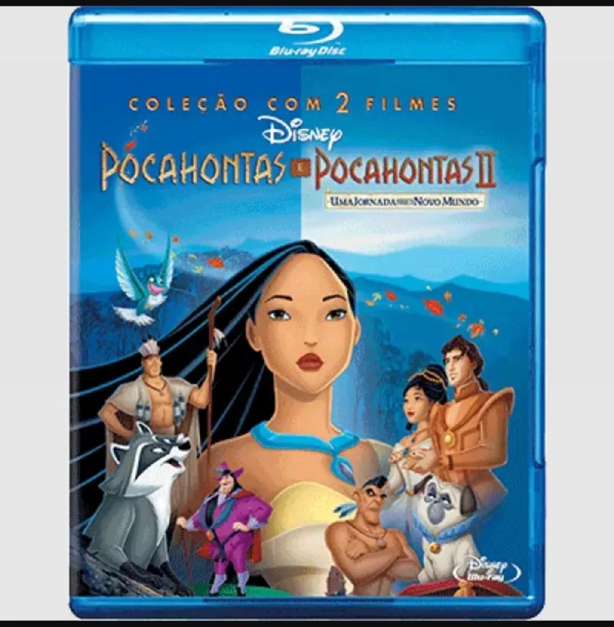 Blu-ray Coleção Pocahontas 1 e 2 - Lacrado 