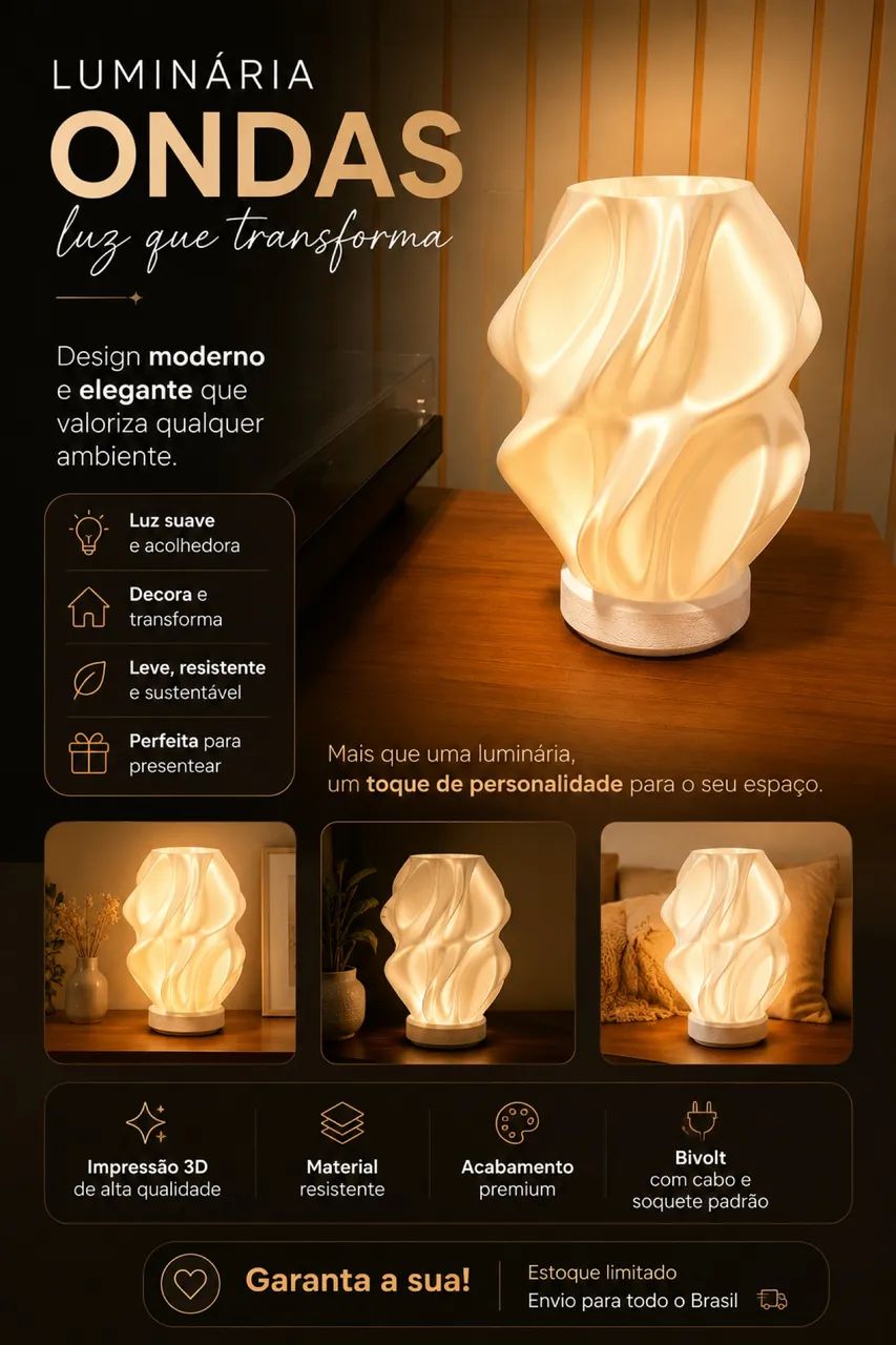 Luminária Grande  - Foto 2