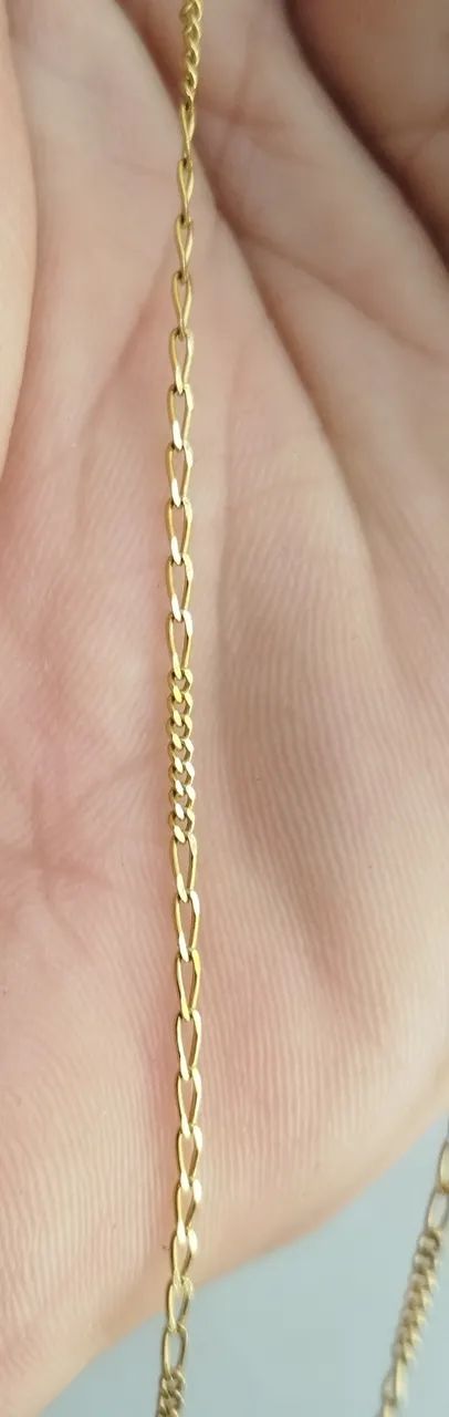 Colar , gargantilha, ouro 18k - 41cm - Foto 2