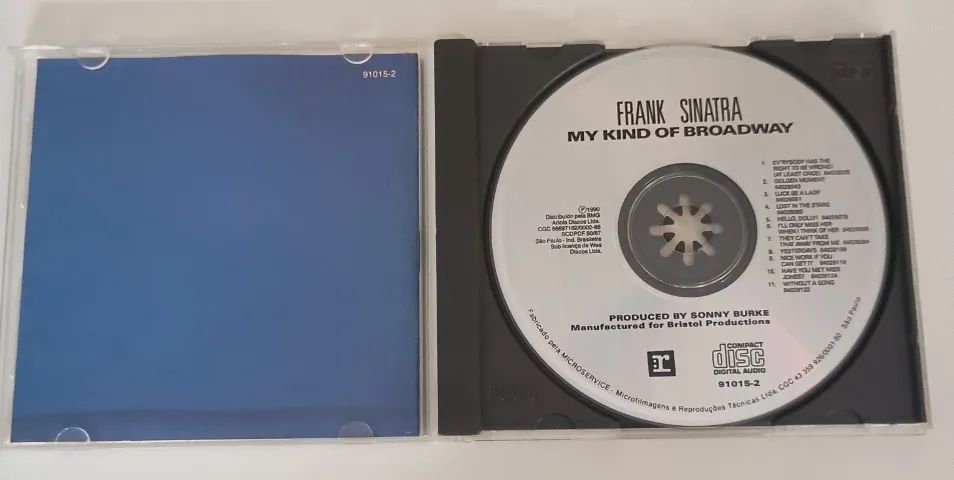 CD - Frank Sinatra - My Kind Of Broadway (Original) - Foto 2