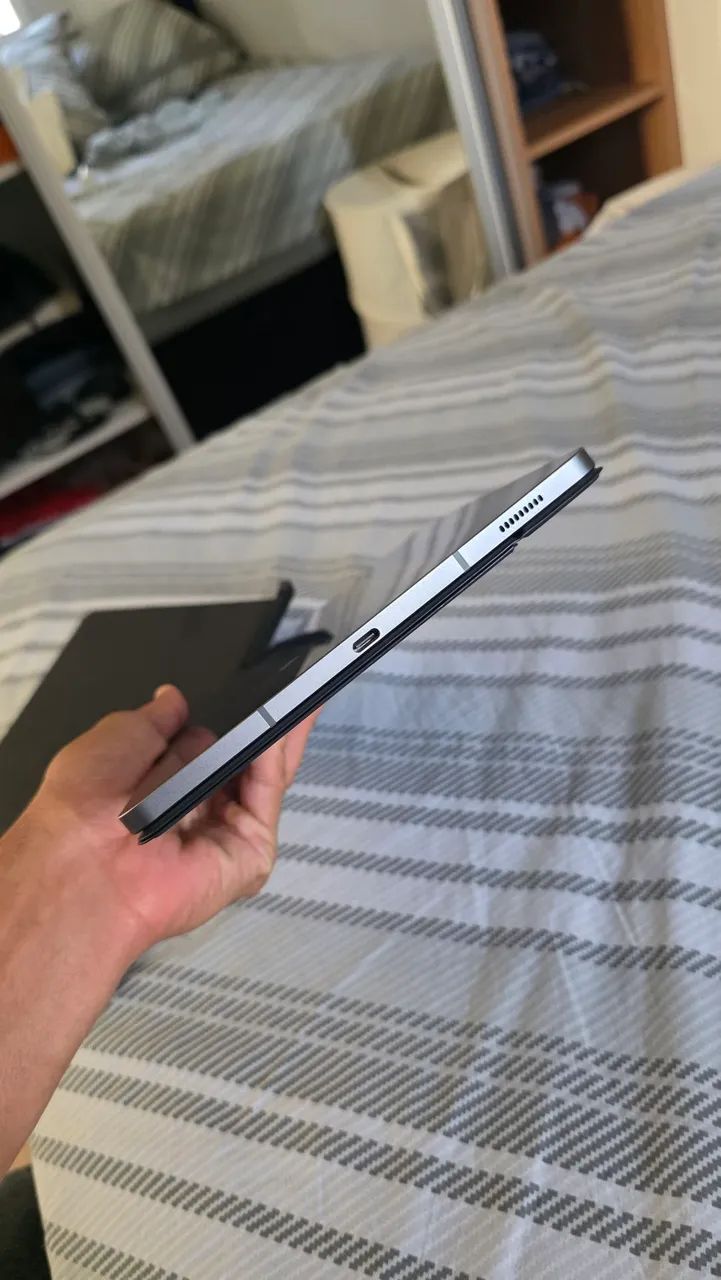 Samsung Galaxy Tab S9 FE Wi-Fi 128GB Cinza - Seminovo - Foto 3