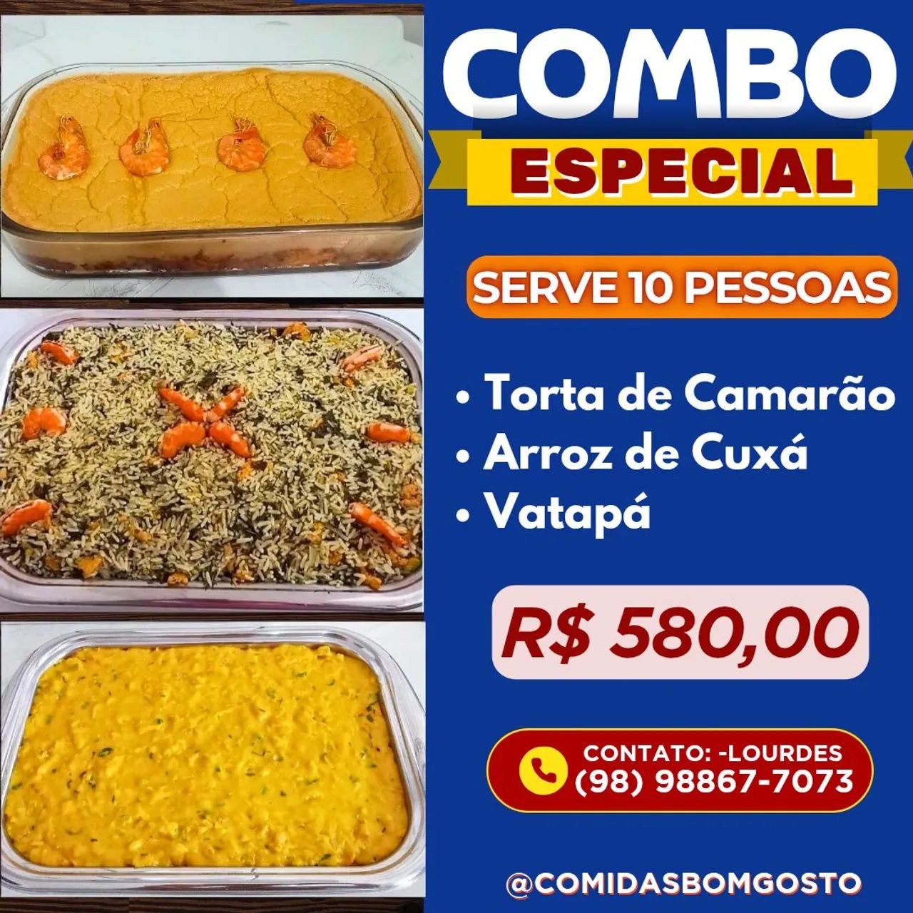 Comidas por encomenda 