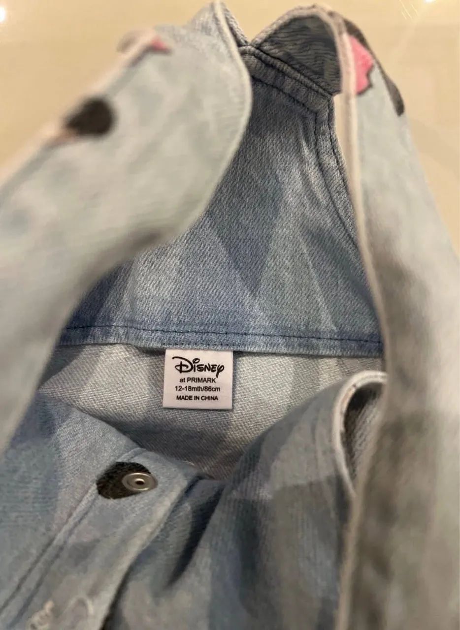 Jardineira minnie 18m