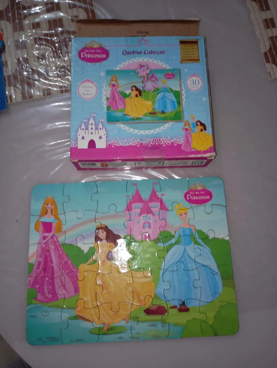 Quebra cabeça completo Princesas