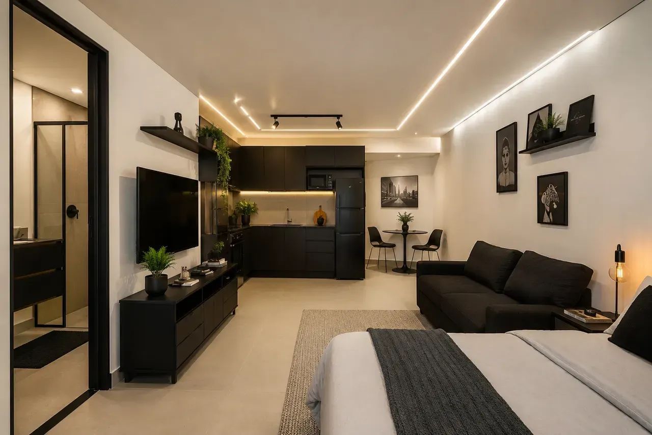 Studio no Leblon - Todo Reformado
