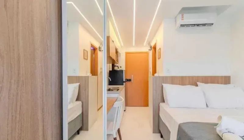 STUDIO 20M², MOBILIADO, EM ARMAÇÃO - Foto 3