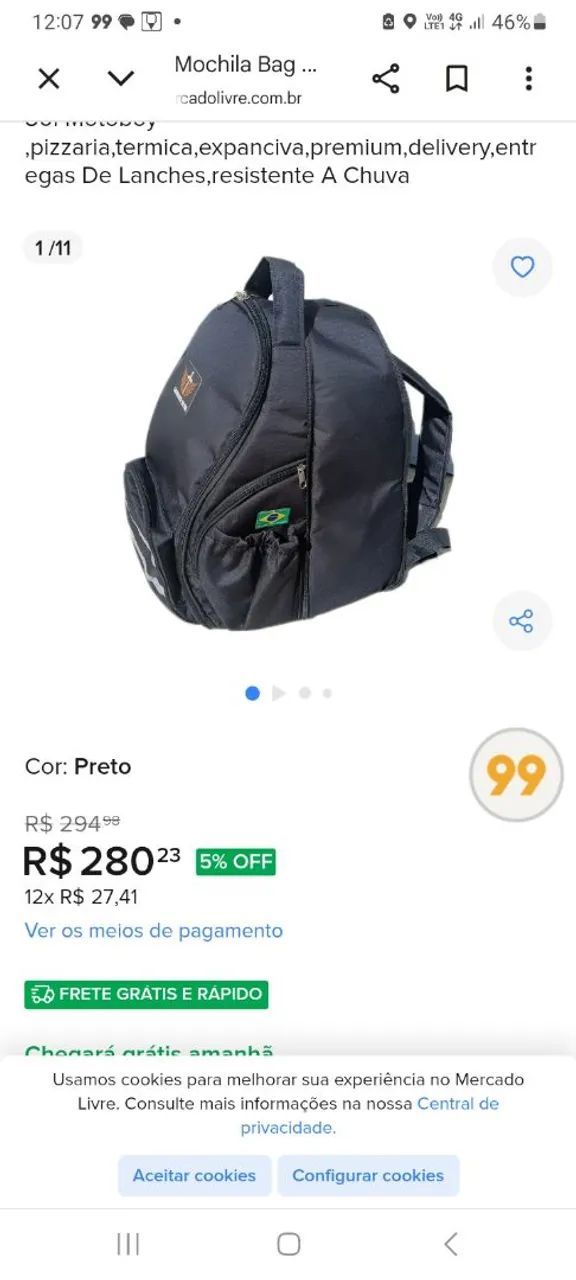Mochila virá bag