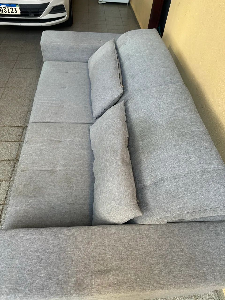 Sofá 2,20m Retrátil e Reclinável - Conforto e ótimo custo-benefício - Foto 4