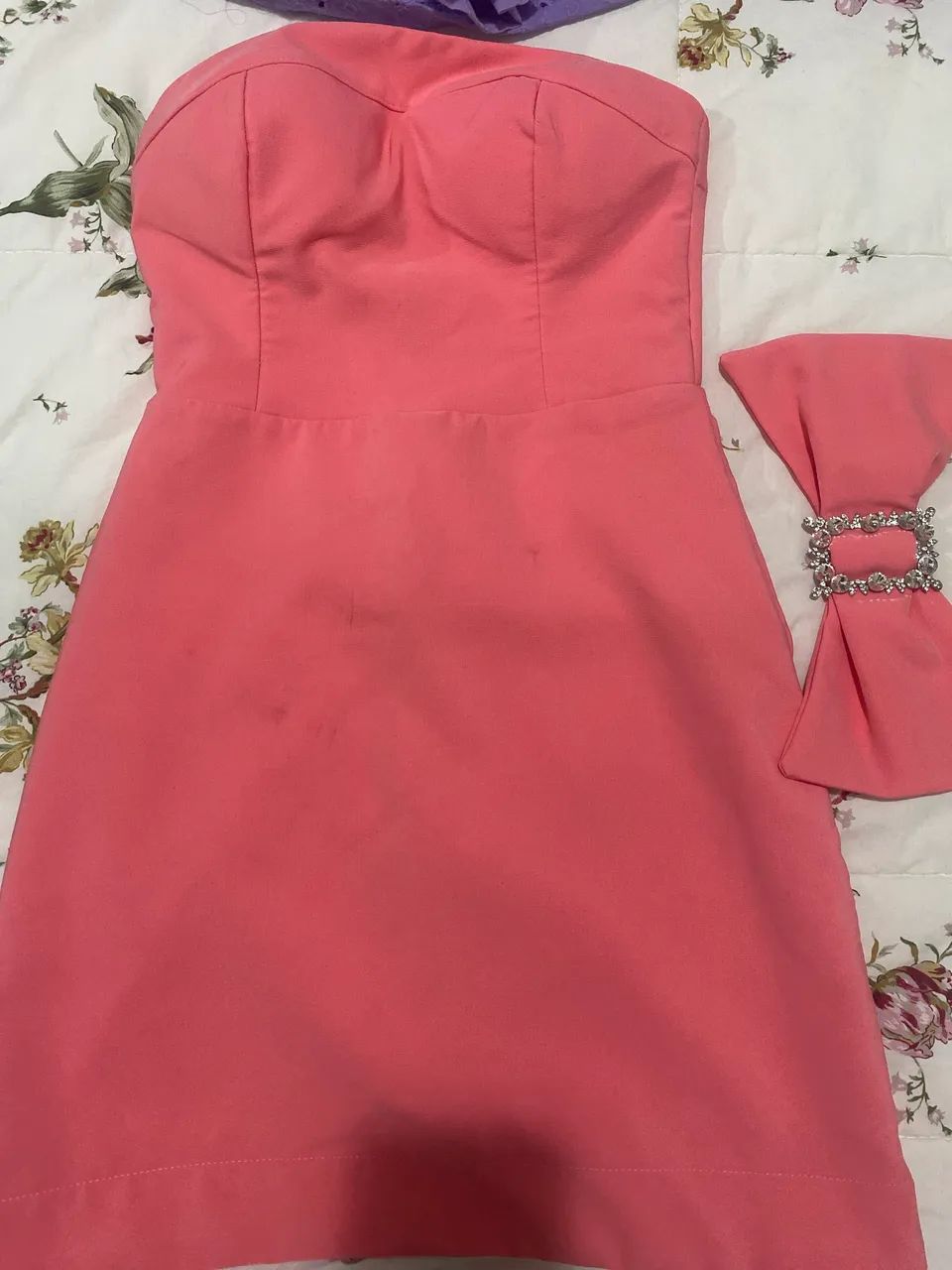 Vestido rosa TAM: 36 - Foto 5