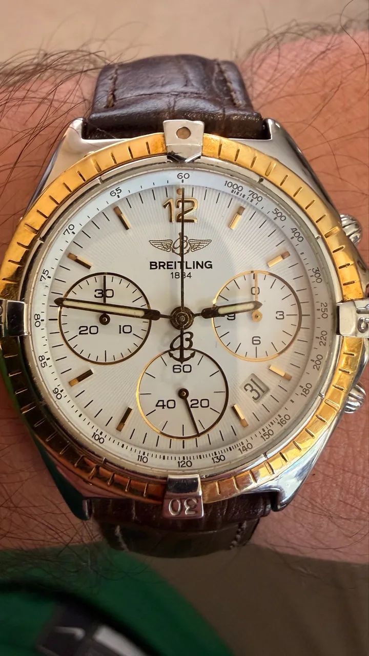 Relógio Breitling Ouro e Aço  - Foto 2