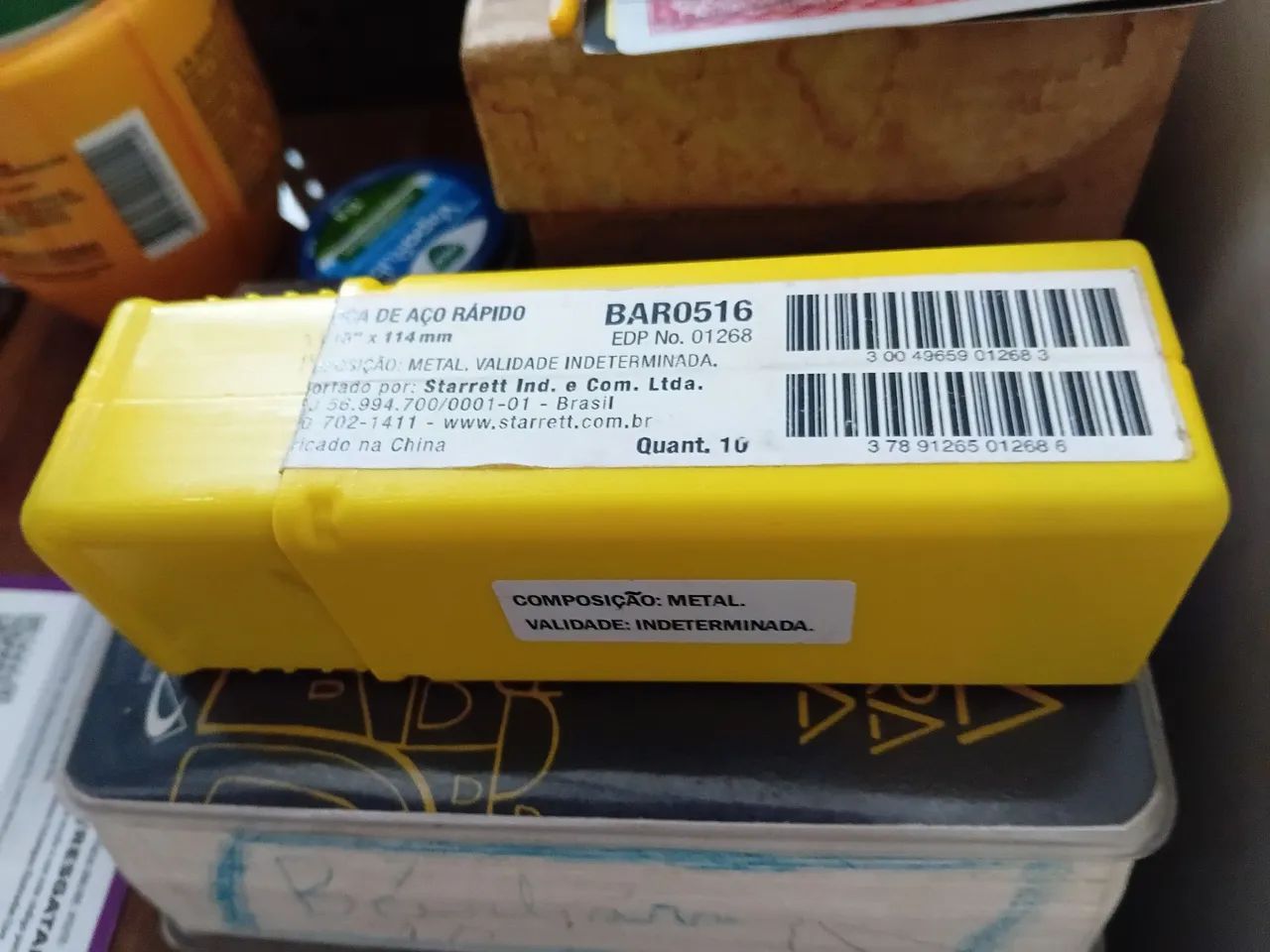 Broca de aço 