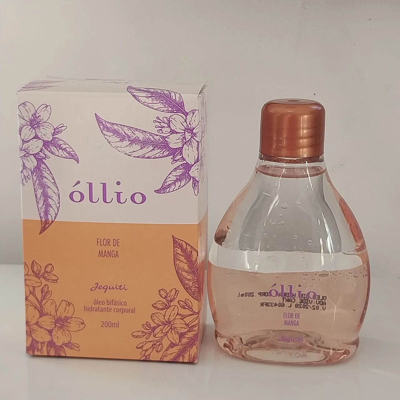 Oleo corporal jequiti de manga