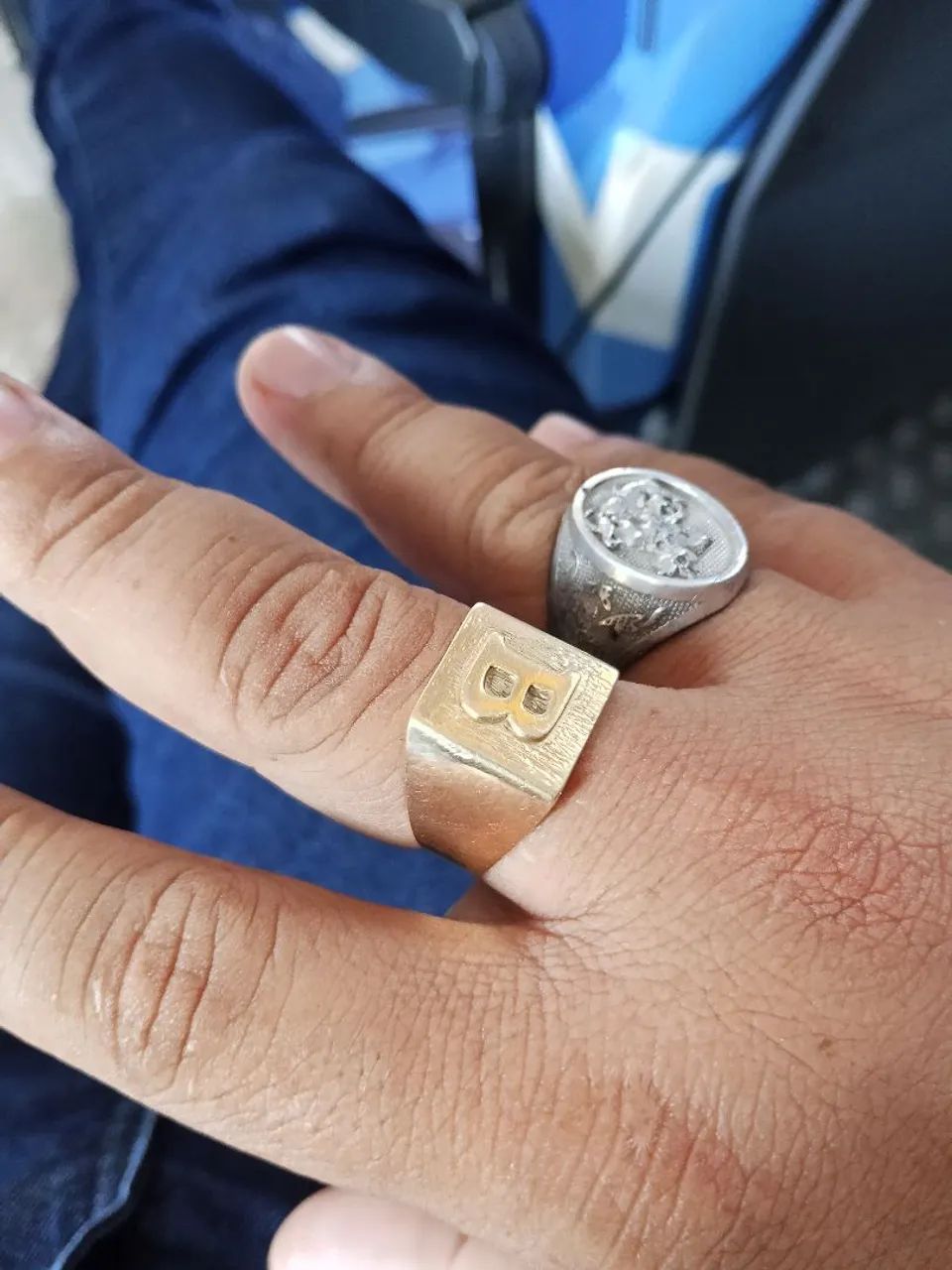 Anel de ouro tamanho 30 - Foto 3