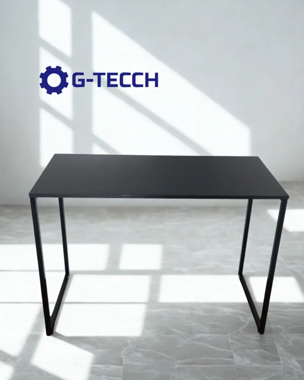 Escrivaninha 1m NOVA Mesa de Escritório Industrial Multiuso para Notebook Computador Birô - Foto 4