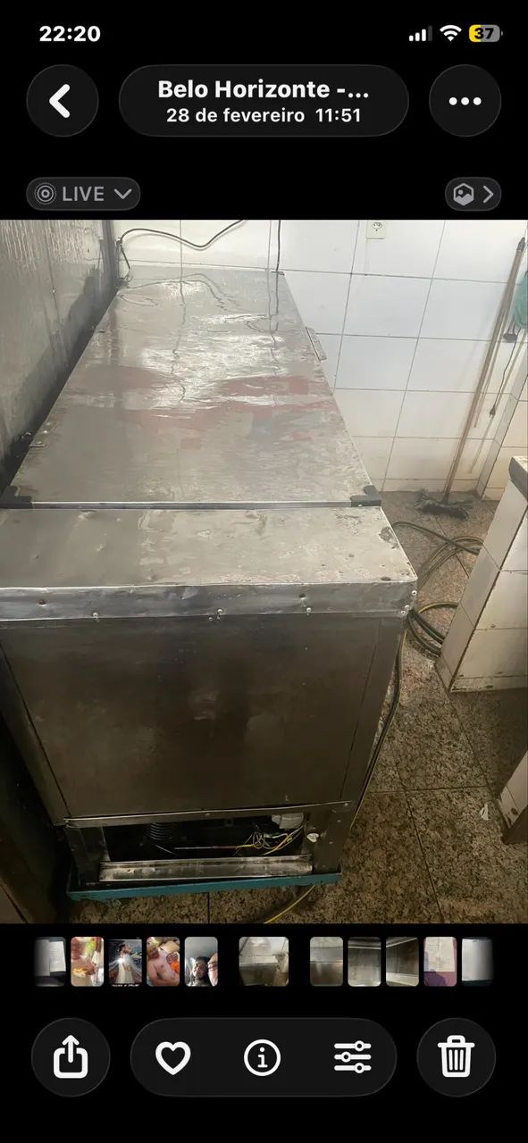 Freezer Inox