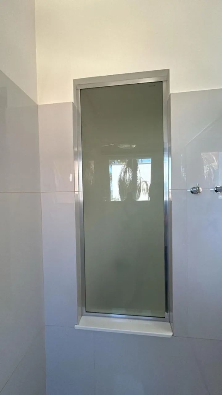 Janela de Vidro Opaco Fixo