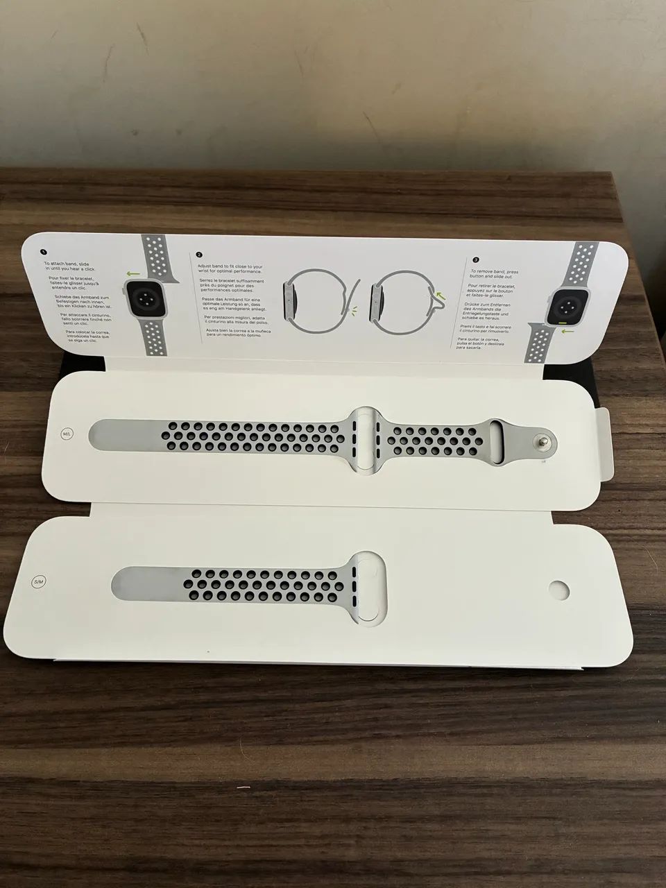 Nike Sport Band Black Apple Watch - Foto 2