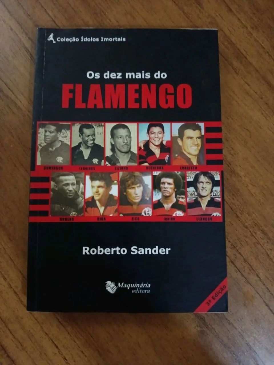 livro os dez mais do flamengo roberto sander