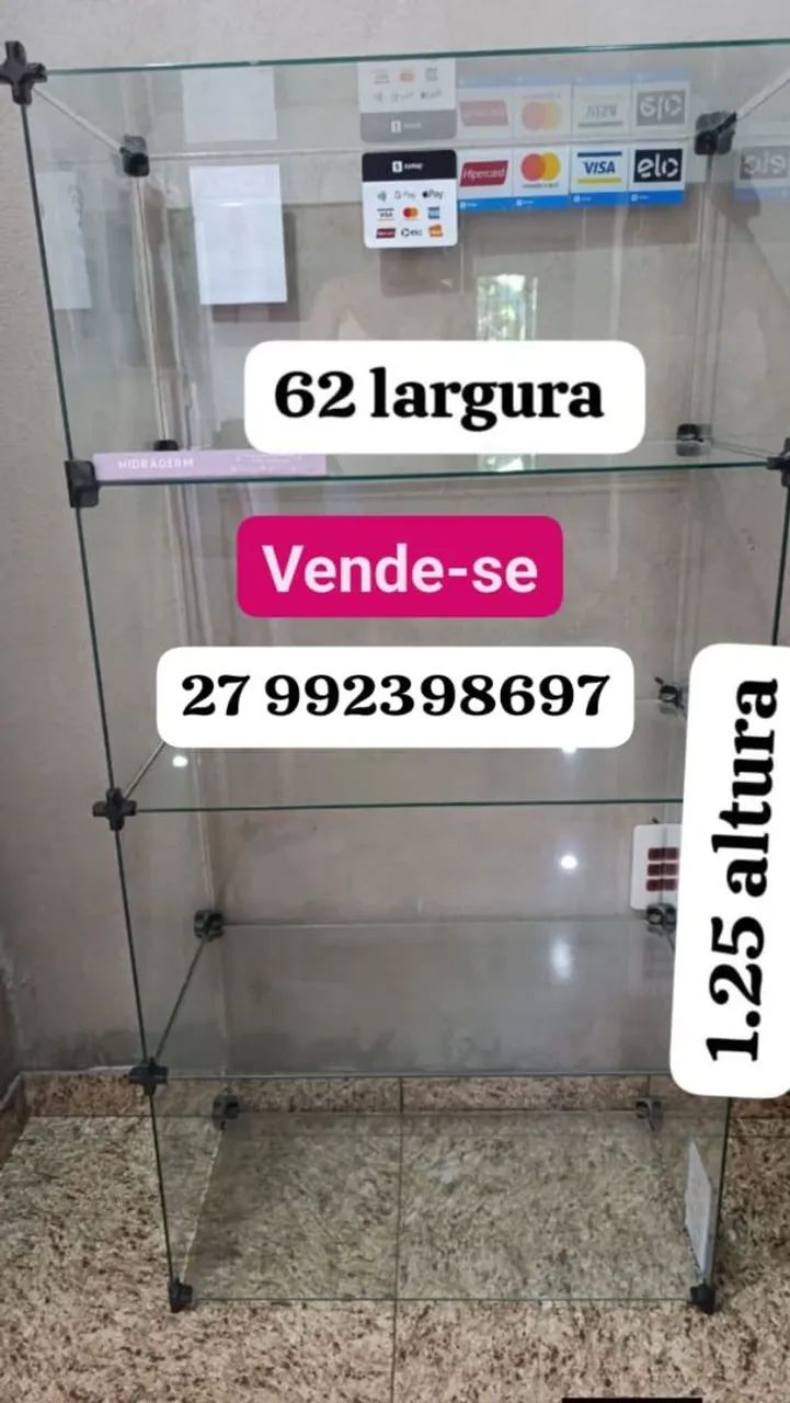 Prateleira de vidro  - Foto 2