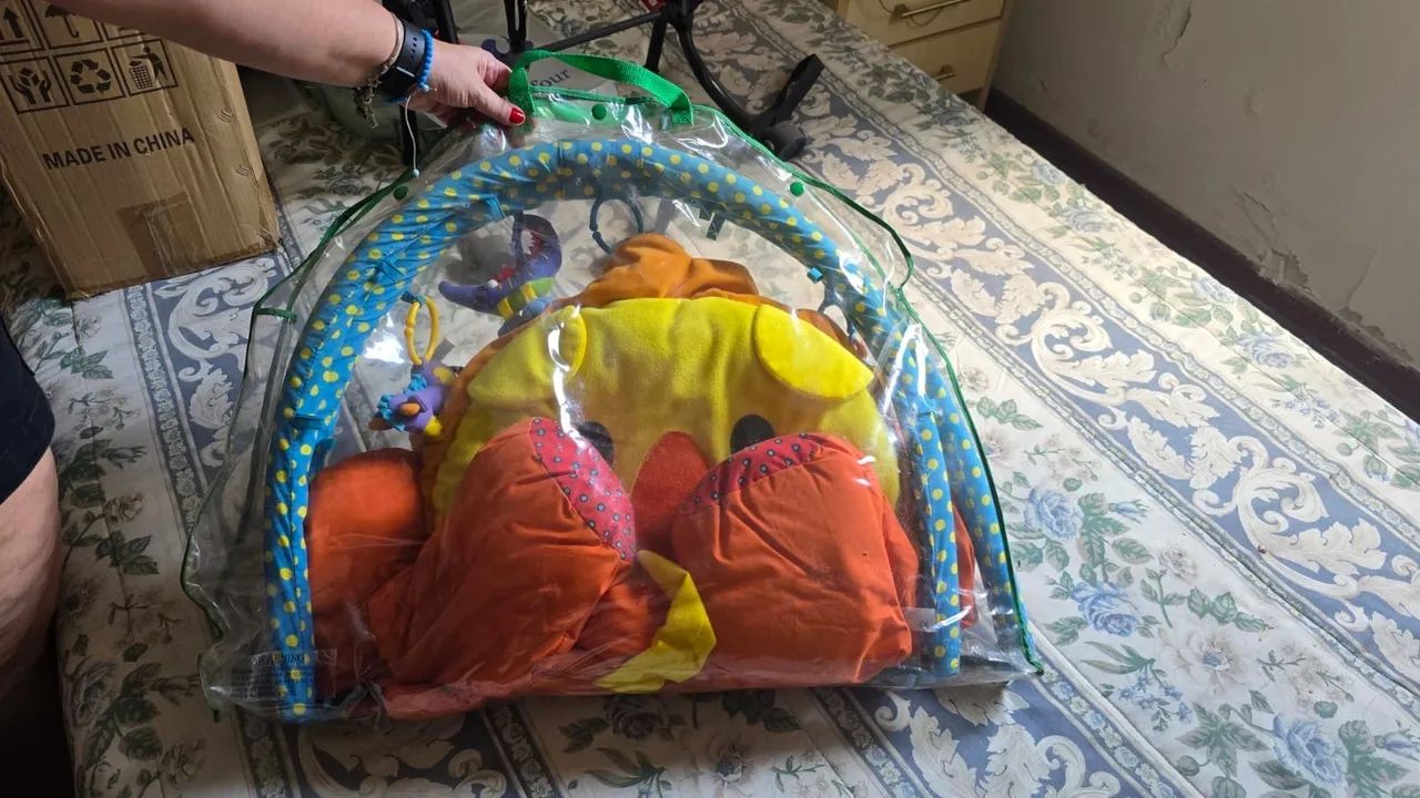 Brinquedos mobile de chão, tema leão  - Foto 2