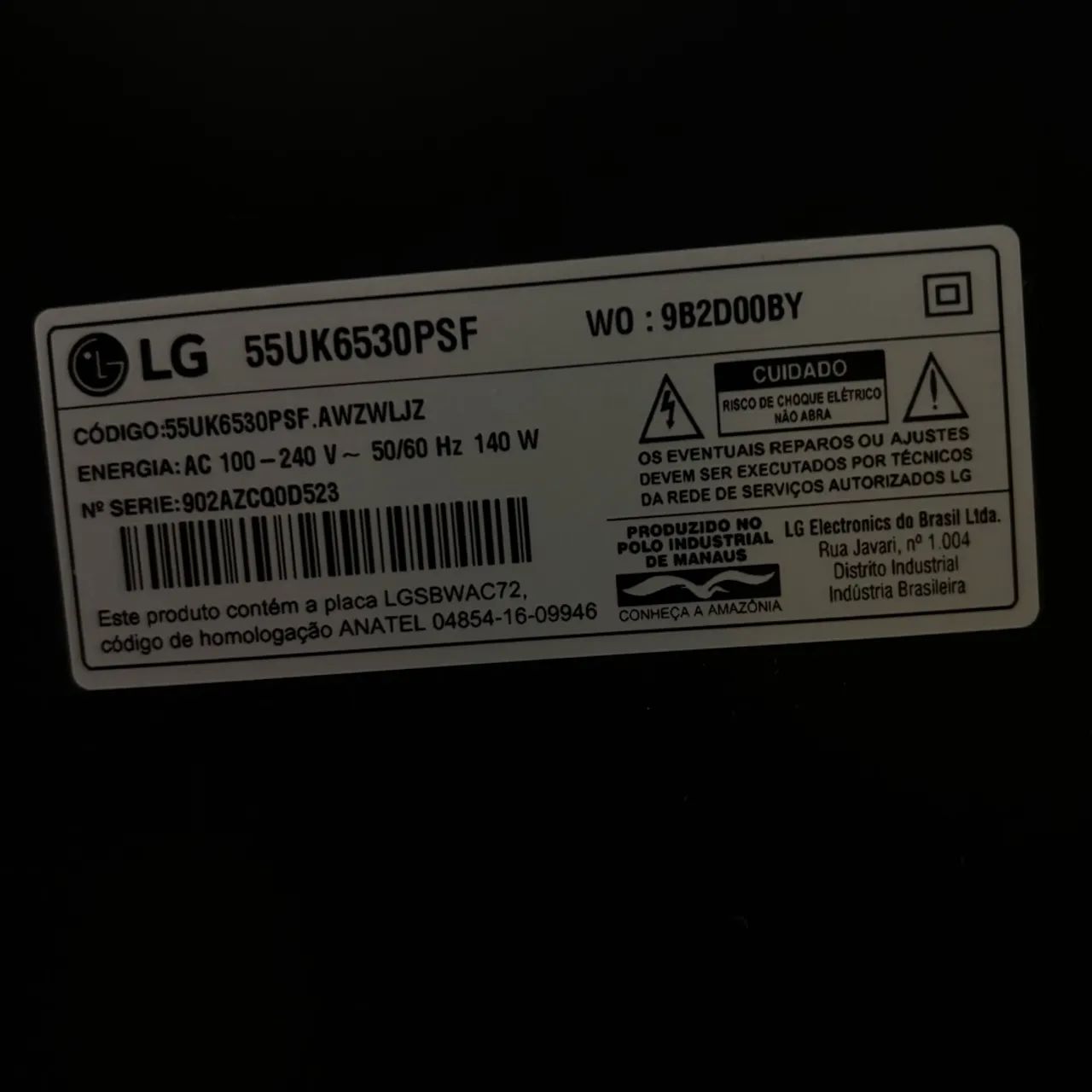   VENDO TV LG SMART 55 polegadas / 4K ULTRA HD /Valor: R$ 1.500   - Foto 4