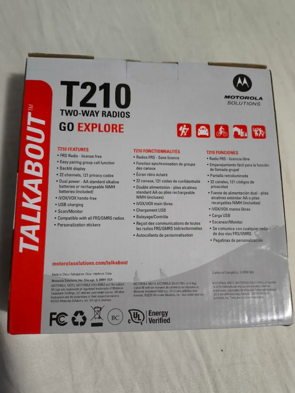 T210 Two- Way Rádios Go Explore  - Foto 2
