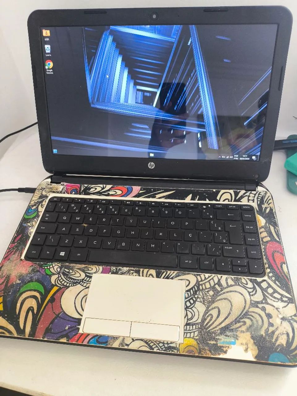 NOTEBOOK PRA VENDER LOGO