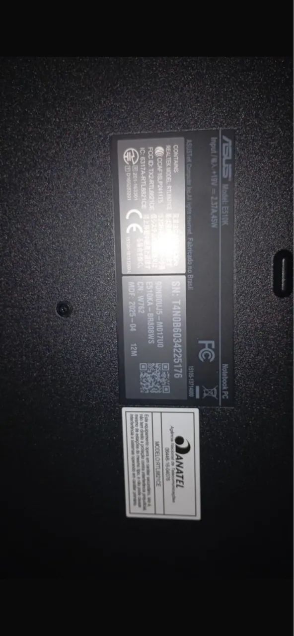Notebook Asus 128 GB Novo  - Foto 3