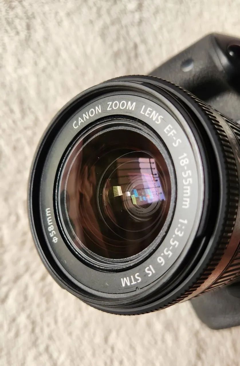 Canon T6i Wi-fi/NFC com lente 18-55mm + Cartão de memória 32Gb - Foto 4