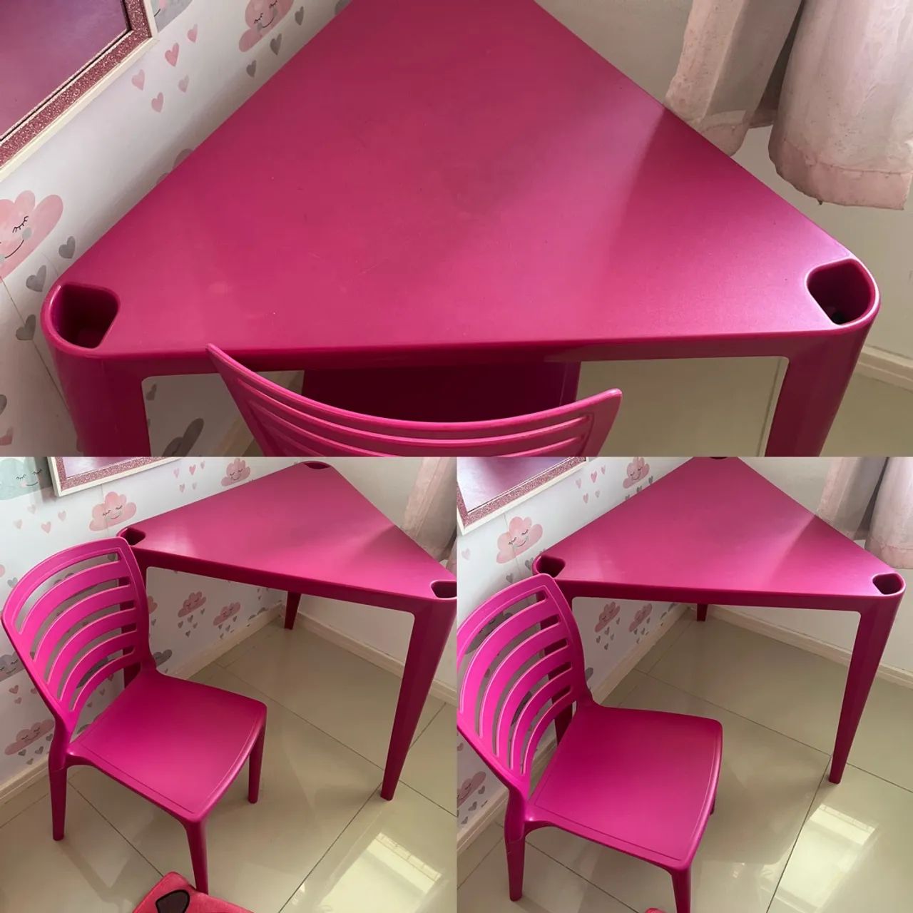 Conjunto mesa e cadeira infantil 