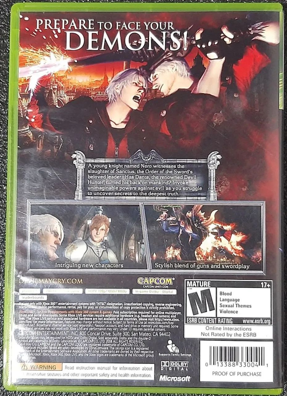 Devil may cry 4 xbox 360 semi-novo - Foto 4