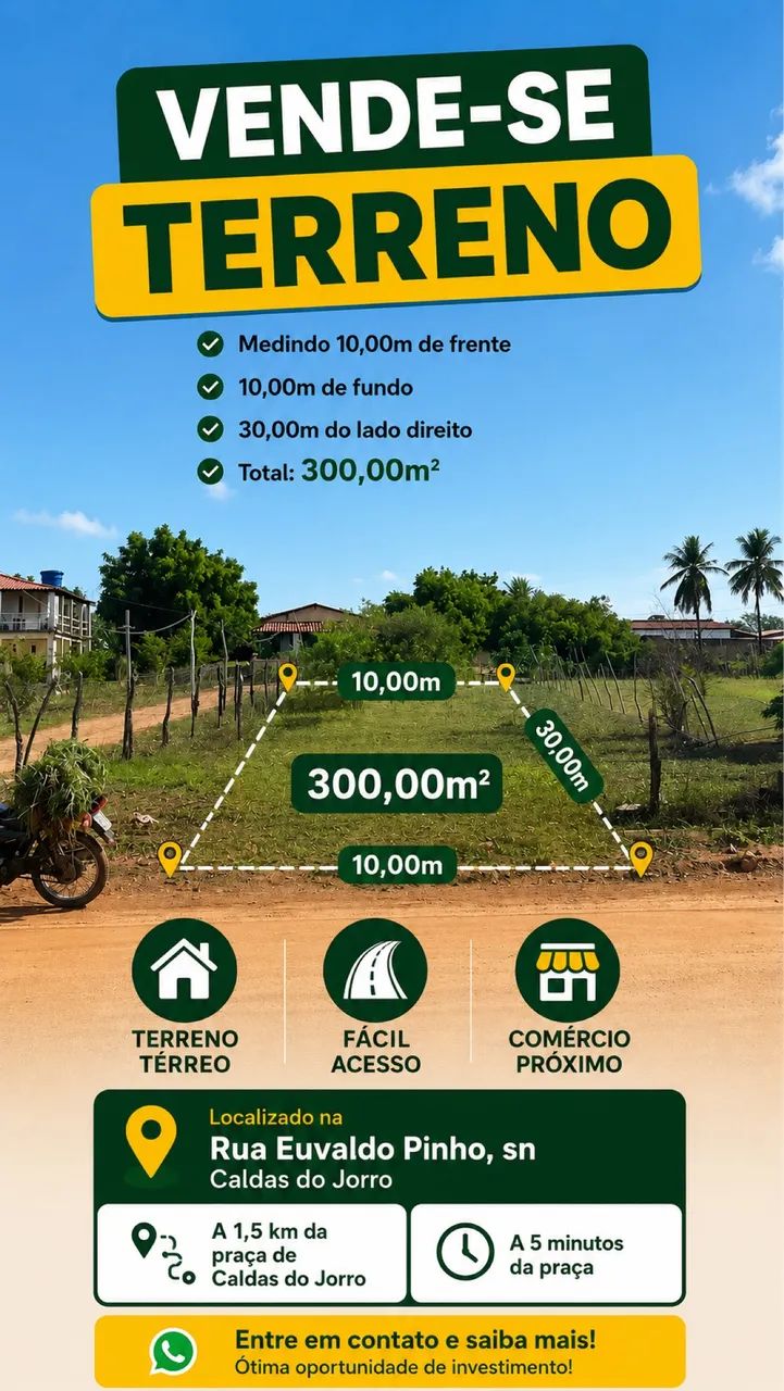 TERRENOS EM CALDAS DO JORRO-BA - Foto 2