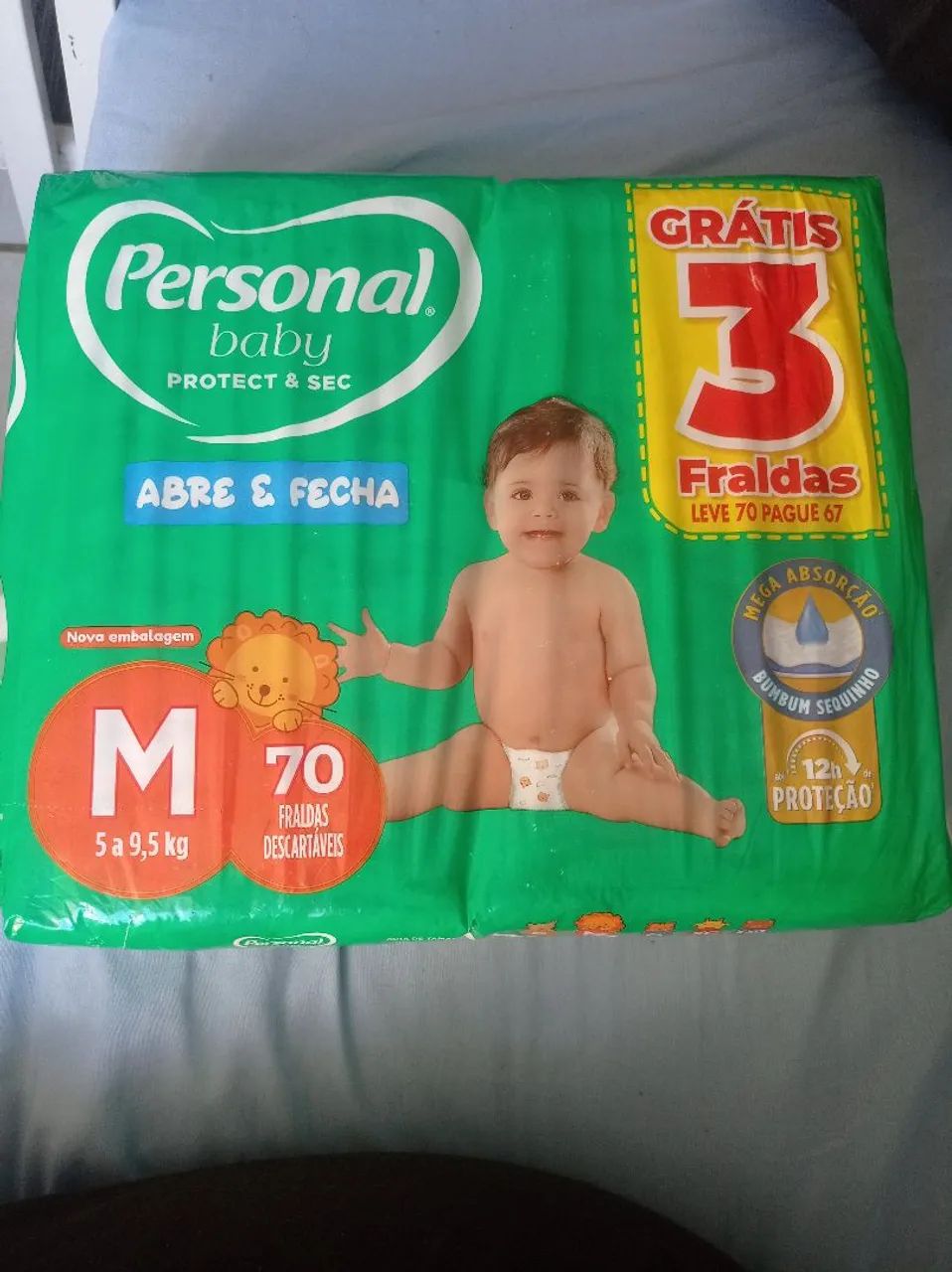 FRALDA DESCARTÁVEL PERSONAL 