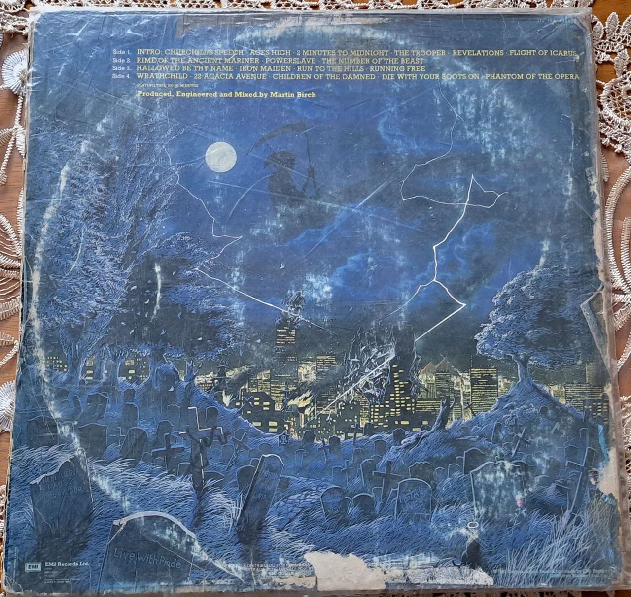 LP VINIL IRON MAIDEN - LIVE AFTER DEATH - Foto 2